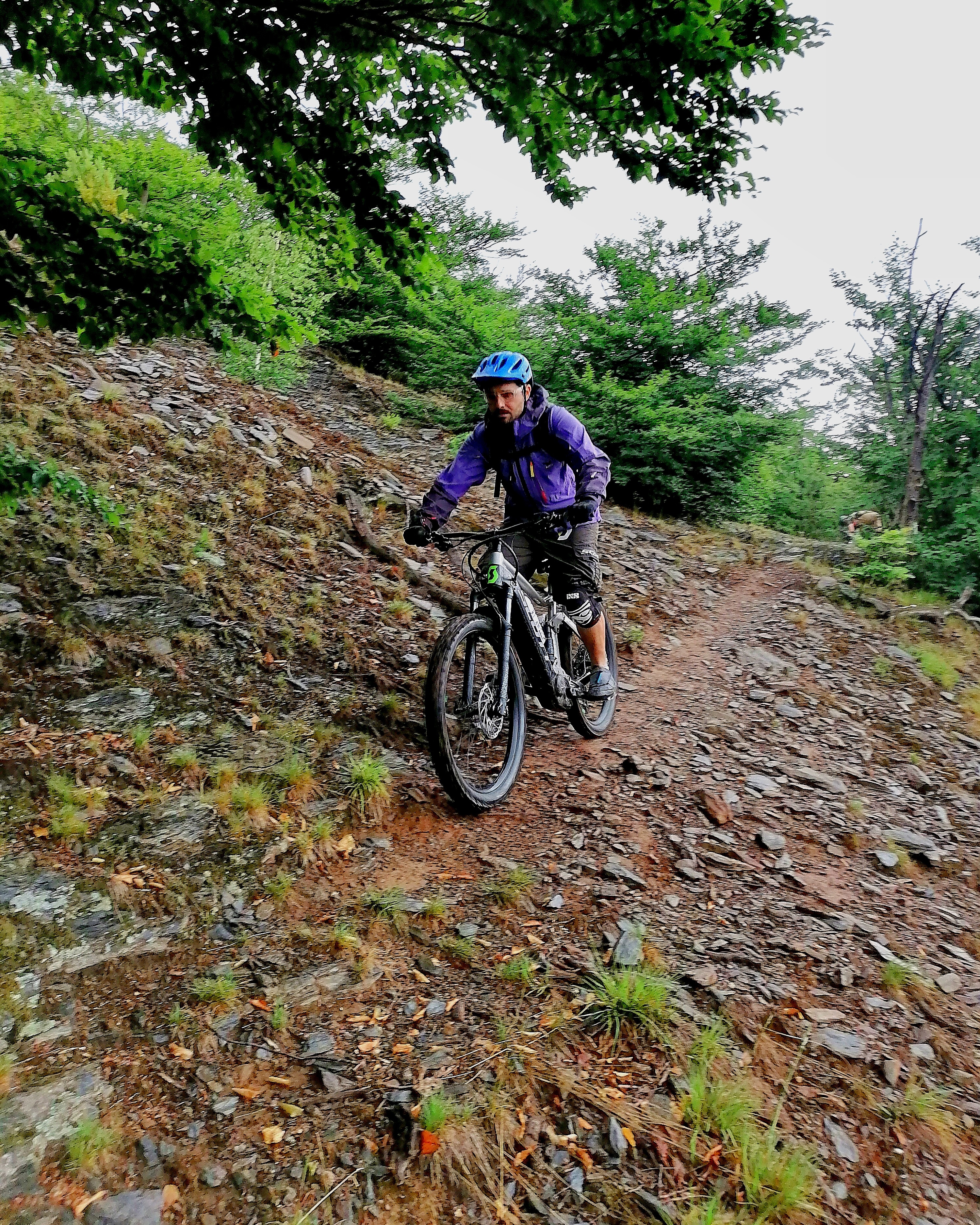 Kopaonik mountain view during E-MTB tour in Serbia